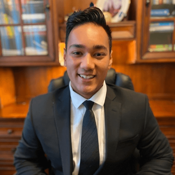 Professional portrait of Areeb Uzzaman